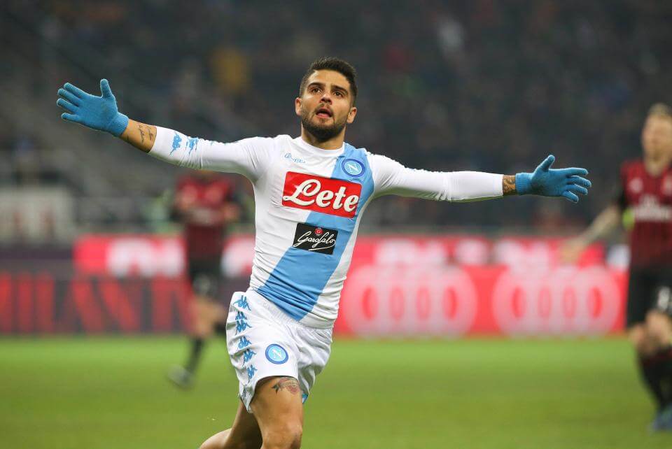 Insigne, Milan - Napoli 21.01.2017